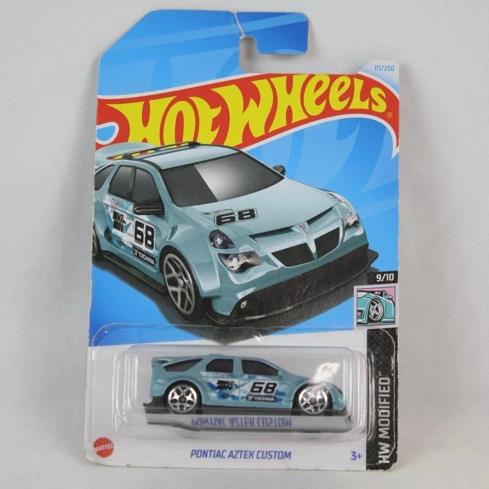 Hot Wheels Light Blue Pontiac Aztek Custom Toy Car - NEW